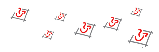 Grafik vieler Kaffeetassen des Cafes an der Ripshorsterstr. 130